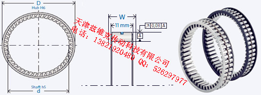 GMNFE432Z單向軸承圖紙