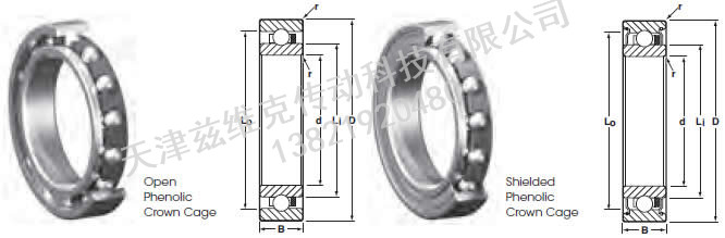 NHBB SSRI-542SD513 力距管球軸承圖紙