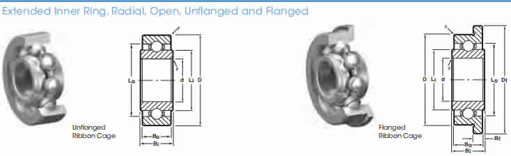 NHBB SSRI-3332EE 深溝球軸承圖紙